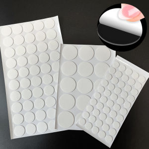 50 dot Adhesive Double Sided Tape Self Sticker Removable Round Sticky Tack No Trace Small Stickers for Festival Decoration