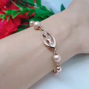 Gelang Titanium Premium Anti Karat Anti Luntur Bisa Di Pakai Setiap Hari G24-5C