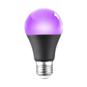 2~1PCS Purple Light Bulb Glow in The Dark Party Supplies Party Lamp Blacklight Bar Fluorescent Decoration E27 UV Atmosphere Bulb