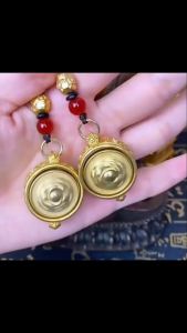 Móc treo chìa khóa Tụ Bảo xoay tròn 360 độ chất liệu đồng thau khắc đầy đủ hình 12 con giáp