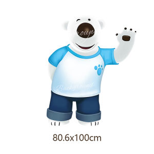 Pororo Birthday Decoration Scene KT Board Package Ornament for One Year Old Baby Anniversary Celebration Festive Supplies