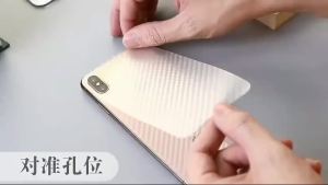 STICKER SKIN CARBON XIAOMI REDMI NOTE 10S / REDMI GO / REDMI 14C / MI 11 / MI 11 LITE / MI 11T / MI 11T PRO / MI 12 / MI 12 PRO / MI 14T / MI 14T PRO / POCO C75 GARSKIN CARBON 3D STIKER BACK FILM VIOLETTE DESIGN STIKER BELAKANG HP