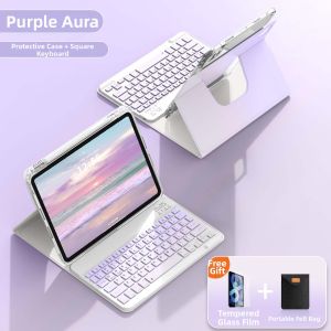 MENGMU | Bluetooth Magnetic Keyboard Case With Pen Slot Anti-drop Protection