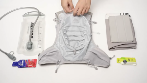 Balo chạy trailleo núi Anxtor dung tích 12L đựng túi nướcđiện thoạibình nước mềmáo khoácgelmuốigậy