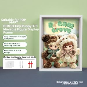 POP BRICKS | Display Case With Light Photo Frame