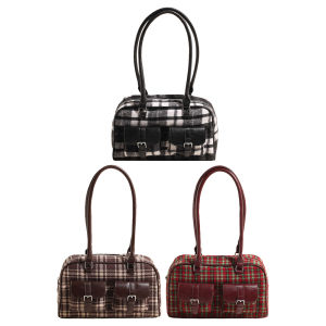 [Hàng Mới] Túi tote cho nữ có nhiều Túi ví đeo Vai Túi có khóa kéo nách túi du lịch làm việc túi xách phong cách retro hợp thời trang