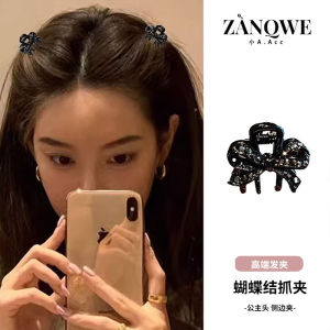 Exquisite Butterfly Knot Hair Clip Small Side Frontal Hairpin High-End Princess Hair Accessory Mini Clip