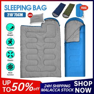 [MY Stock] Envelope Sleeping Bag Waterproof Camping Sleeping Bag Adult Outdoor Travel Hiking Sleep Blanket Tilam 露营睡袋