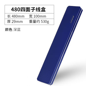 กล่องเกลียวสองด้านสี่มุมบางเฉียบสำหรับการแข่งขัน กล่องเครื่องมือตกปลา กล่องมีดตกปลา อุปกรณ์ตกปลา กล่องเกลียวสำหรับใช้ในชีวิตประจำวัน