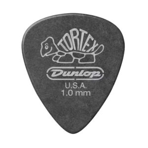 ปิ๊กกีตาร์ Jim Dunlop Standard TORTEX 488R Black 1.0 มม. | 3 ชิ้น | ดำ