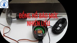 Đồng hồ báo mức nhiên liệu xăng dầu nước cho xe tải ca nô du thuyền xà lan tàu đánh cá