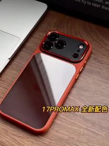 Luxury Official Lens Metal Camera Protection Phone Case For iPhone 17 16 Pro Max Air Cases Translucent Shockproof Bumper Cover