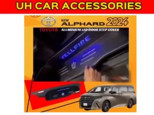 Toyota ALPHARD 2024 AGH40 AH40  Door Side Step Sill Plate Door Side Sill Step Plate