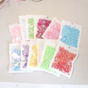 Sea Shell Sequins 8x6mm PVC Loose Sequin Glitter Paillettes for Nail Art Manicure Sewing Wedding Decor Confetti Lentejuelas 30g