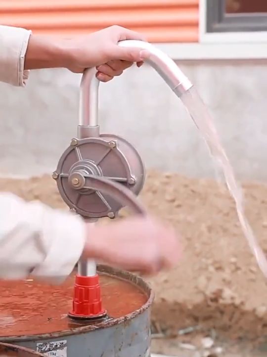 Hand Pump Pompa Oli Oriental  Pompa Oli Engkol Drum Rotary Oil Pump Pompa Minyak Drum Manual Tangan Oli Minyak 25Mm/32Mm