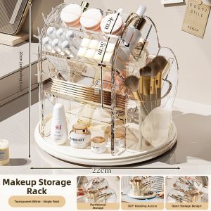 MEIZHUFU | Rotating Makeup & Skincare Organizer