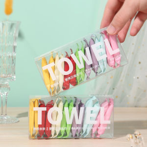 One-time Compressed Towel Washcloth Thickens the Cotton Bath Towel Travel Clean Face Independent Packing Portable Face Towel
