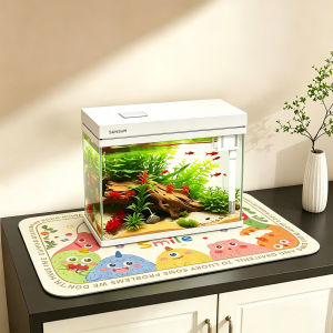 YINSHANG | Fish Tank Anti-slip Pad Water Absorbent Cartoon Thickened Shockproof Protection