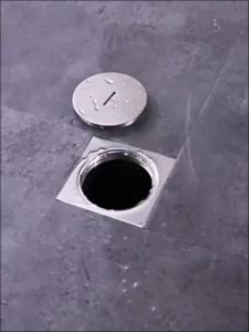 304 stainless steel cleaning port PVC sewer pipe DN50/110/160 plug ground inspection port floor leakage