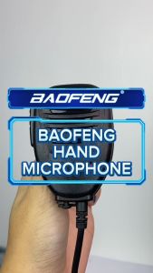 Baofeng Handheld Microphone Speaker MIC for UV-5R UV-B5 BF-888S UV-82 Portable CB radio walkie talkie (Black)