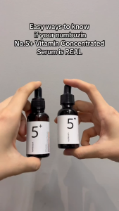 [ Numbuzin ] No.5 Vitamin Concentrated Serum 30ml【Toasty Life 】