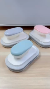Shiok Living 🚀Sponge Brush Bathroom Kitchen House Multifunction Cleaning Brush Strong Decontamination Clean Tools