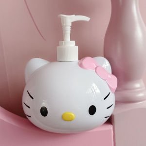 TOPTOY | Hello Kitty Kuromi shower gel and shampoo dispenser including shampoo shower gel body lotion and hand soap dispensers.