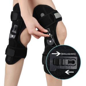 1Pcs Adjustable Exoskeleton Walking Aid Gear for Elderly Knee Rehabilitation Protective Leg Joint Training Knee Brace