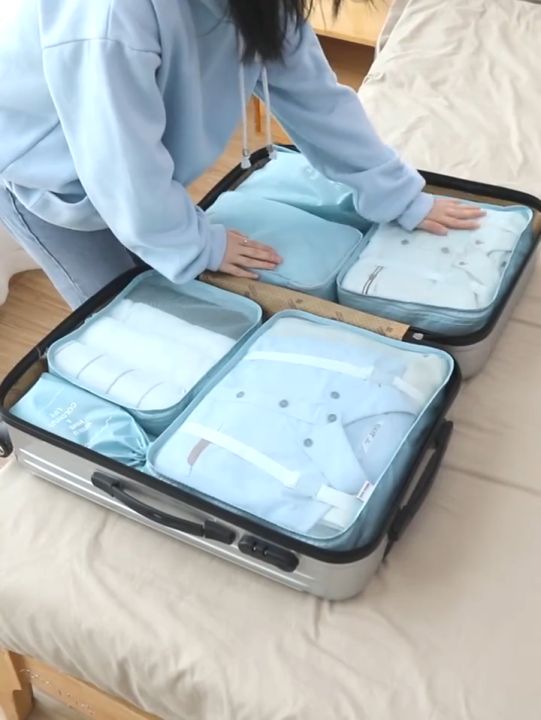 Travel Organizer Bag Luggage Set Travel Kit Pouch Travel Storage Bag ...