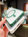 Ultra-Thin Transparent Protective Case for Samsung S25U S23Ultra S22Ultra S24 Simple And Stylish Anti-Fall Magnetic Wireless Charging Full Cover Case for Men And Women. 