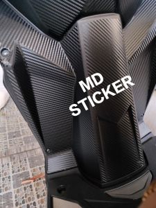 Striping sticker carbon 3D pelindung dasboard beat deluxe 2022/202302024