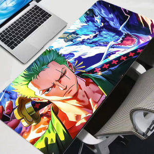 Bandai | Tấm Lót Chuột Chơi Game One Piece Roronoa Zoro - XXL Chất Liệu Cao Su Tự Nhiên Có Viền Cố Định Dành Cho Game Thủ