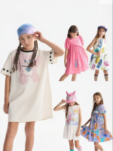 Moisture-wicking and Quick-drying Girls Dress