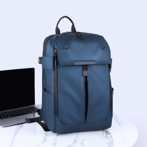 Waterproof Large Capacity Cycling Mens Computer Helmet Backpack Travel Bookbag Oxford Cloth Sports Outdoor Bag with Water Bottle Holder