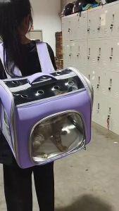 Baby care กระเป๋าสัตว์เลี้ยง เป้แมว พับเก็บได้ สะพายสุนัข MY545