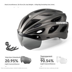 RockBros | Large with Visor Helmet for Men and Women