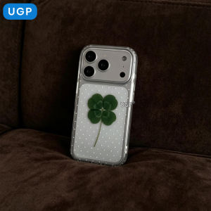 UGP | Transparent Polka Dot Good Luck Phone Case for Apple Devices Anti-drop Unique