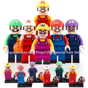 Super Mario Game Series Building Block Figures