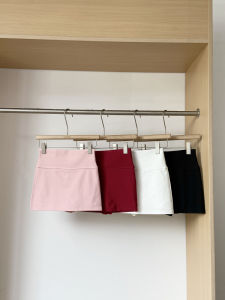 Summer 2025 American Style Sporty Mini Skirt Womens Casual A-Line Skirts Prevent Exposure Low Waist Polyester Fiber