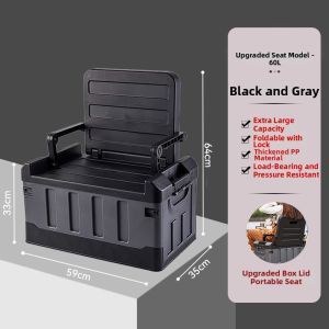 Car Camping Storage Box Foldable
