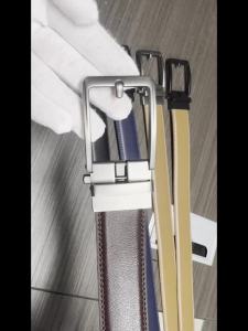 Thắt Lưng Nam Thiết Kế Thời Trang Khóa Tự Động Da Thật Rộng 3.5cm Màu Đen/nâu Sang Trọng Dành Cho Người Lớn Cỡ Lớn