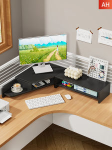 Corner Computer Riser and Organizer