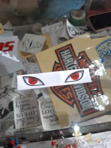 Stiker Mata Sharingan Dan Rinegan Stiker Mobil Stiker Motor Variasi Stiker Mata Mobil