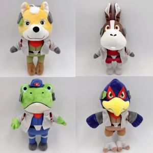 Marvel | Game Star Fox PLush Toys Anime Fox McCloud Peppy Hare Animal Peluche Doll Soft Stuffed Children Birthday Fan Peripheral Product