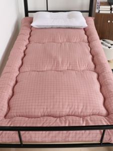 Thickened Soft Mattress Silk Cotton 90 190 Cotton Wadding 1m Dormitory Single 1.2 Quilt Student Low High Bed Mattress