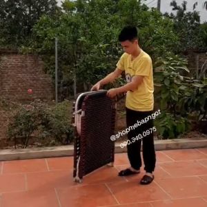 [Sỉ - Lẻ] Giường Gấp Khung Nhôm Văn Phòng Giá Rẻ Tiện Lợi