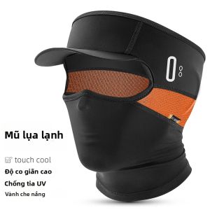 West Biking | WEST BIKING Mặt Nạ Đi Xe Đạp Bằng Vải Lụa Mùa Hè UV400 Mũ Chống Nắng Có Vành Nhanh Khô Thoáng Khí Thể Thao Ngoài Trời Chạy Câu Cá Mũ Đội Đầu