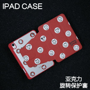 Acrylic Protective Case for iPad 7/8/9 Air 5/6 Apple 24 pro 11/10.9 Mini 4/5/6/7 with Pen Slot Anti-Fall Hard Shell Cover