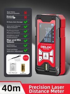 DELIXI | High Precision Handheld Charging Laser Distance Meter