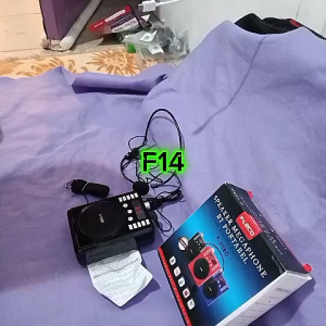F14 ORIGINAL FLECO MEGAPHONE SPEAKER BLUETOOTH MIC MINI SPEKER USB TIPE TYPE C SPK MIK MIX CAS CHAS